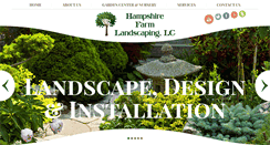 Desktop Screenshot of hampshirefarmlandscaping.net